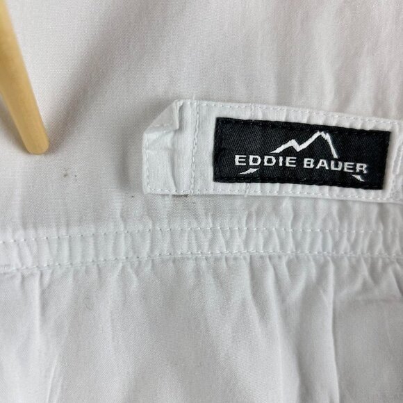 Eddie Bauer Men’s White Gorpcore Camping Fishing Performance Shirt Size 2XL. - Picture 5 of 8
